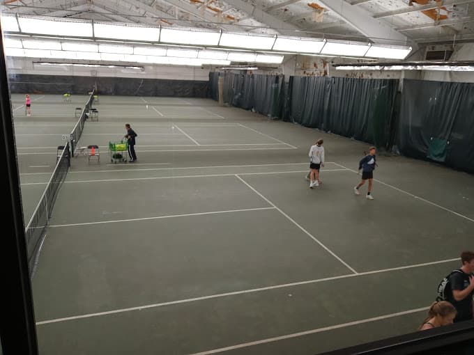 Hall of Fame Fitness Center pickleball courts