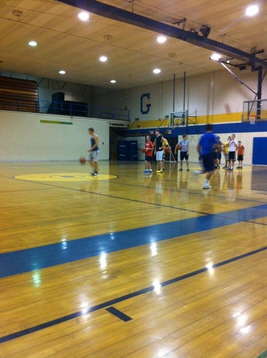 Gaylord Intermediate School pickleball courts