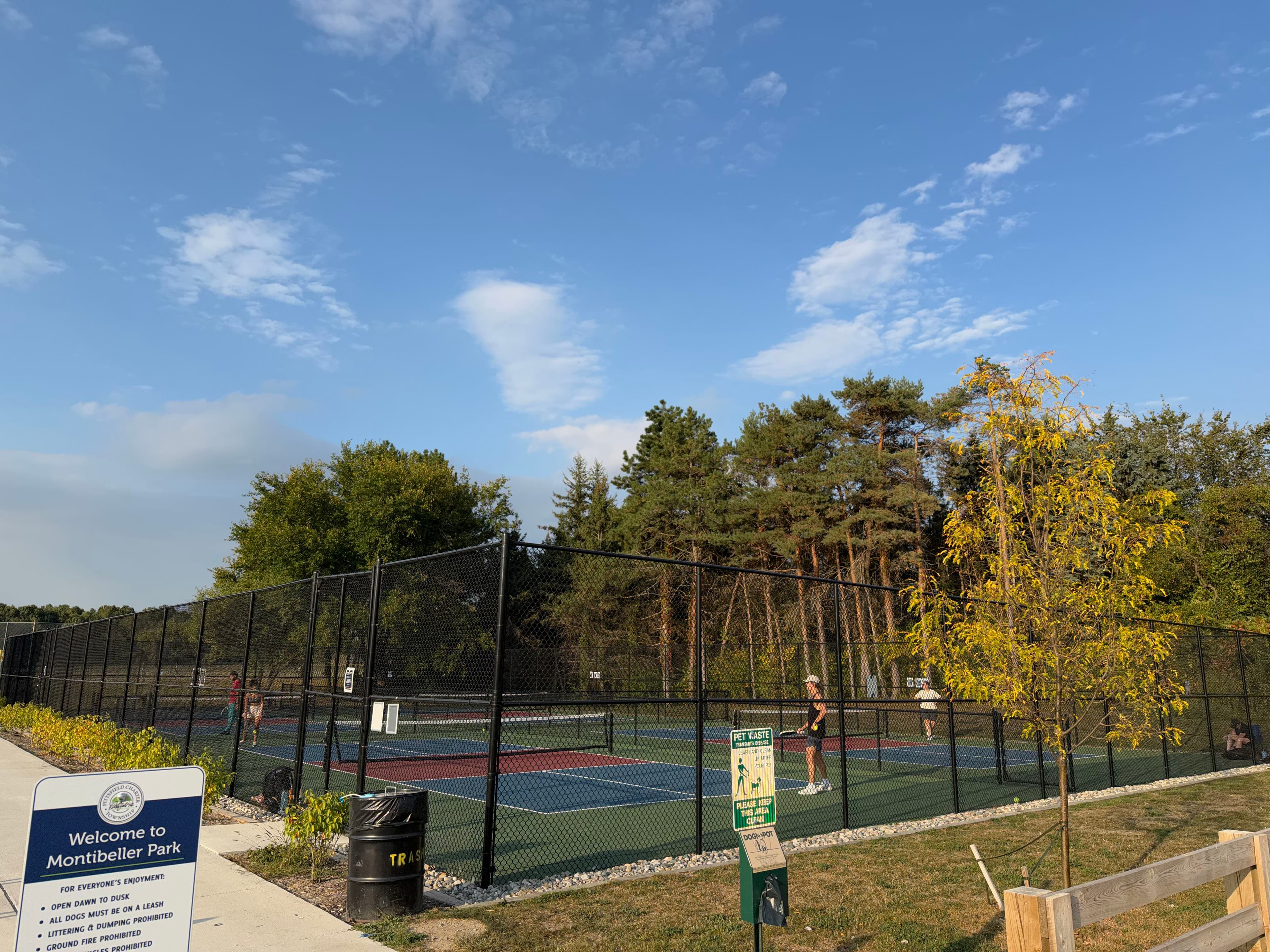 Montibeller Park pickleball courts