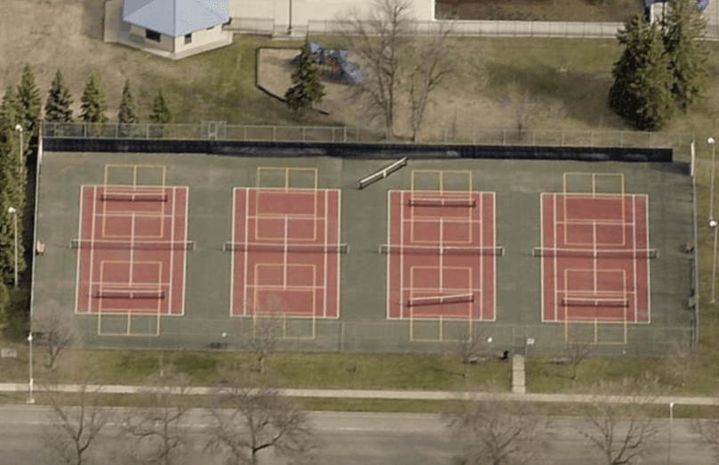 Tintes Park pickleball courts