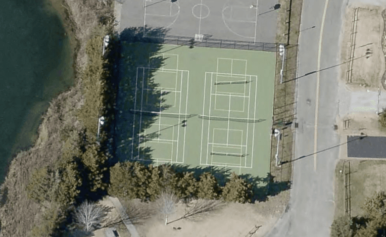 South Jamesport Beach pickleball courts