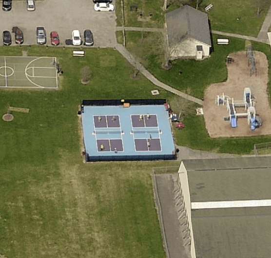 Riga Town Park pickleball courts