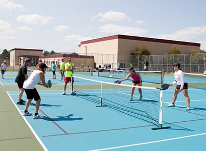 Big Foot Recreation District pickleball courts