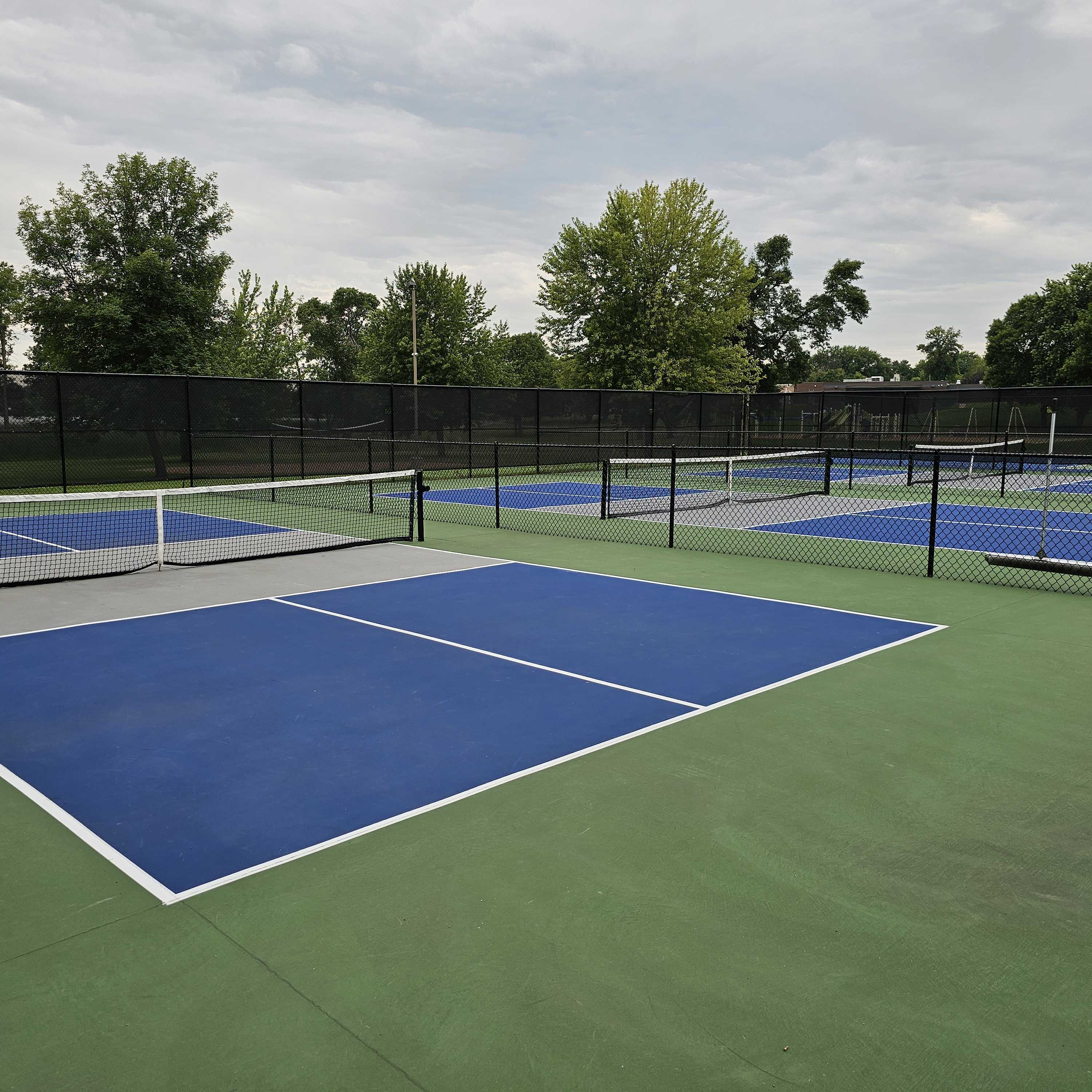 North Park pickleball courts