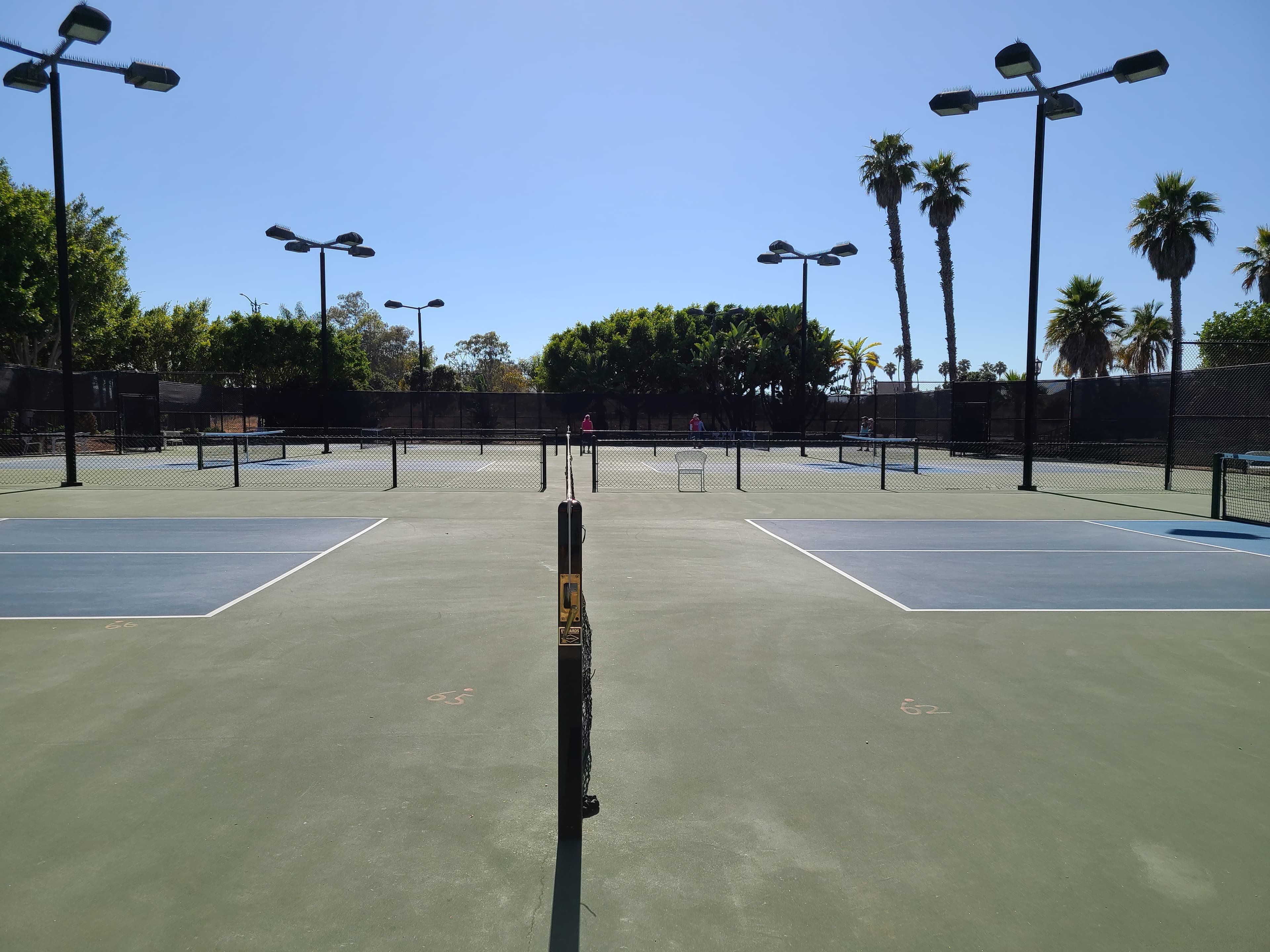 Hilton Santa Barbara Beachfront Resort pickleball courts