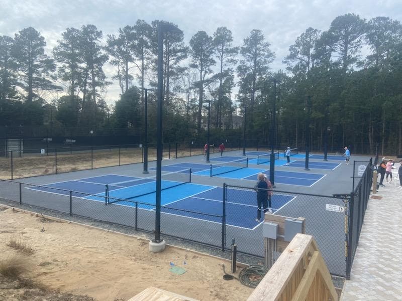Duck Woods Country Club pickleball courts