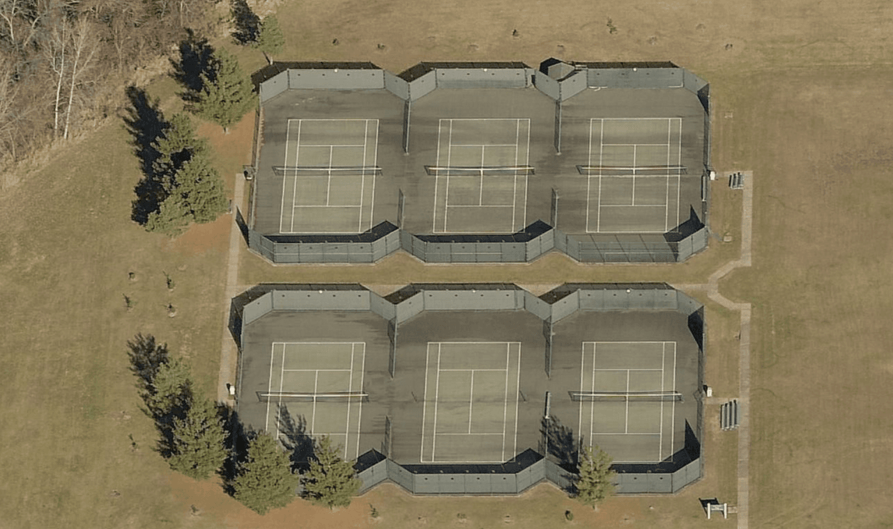 Maharishi School pickleball courts