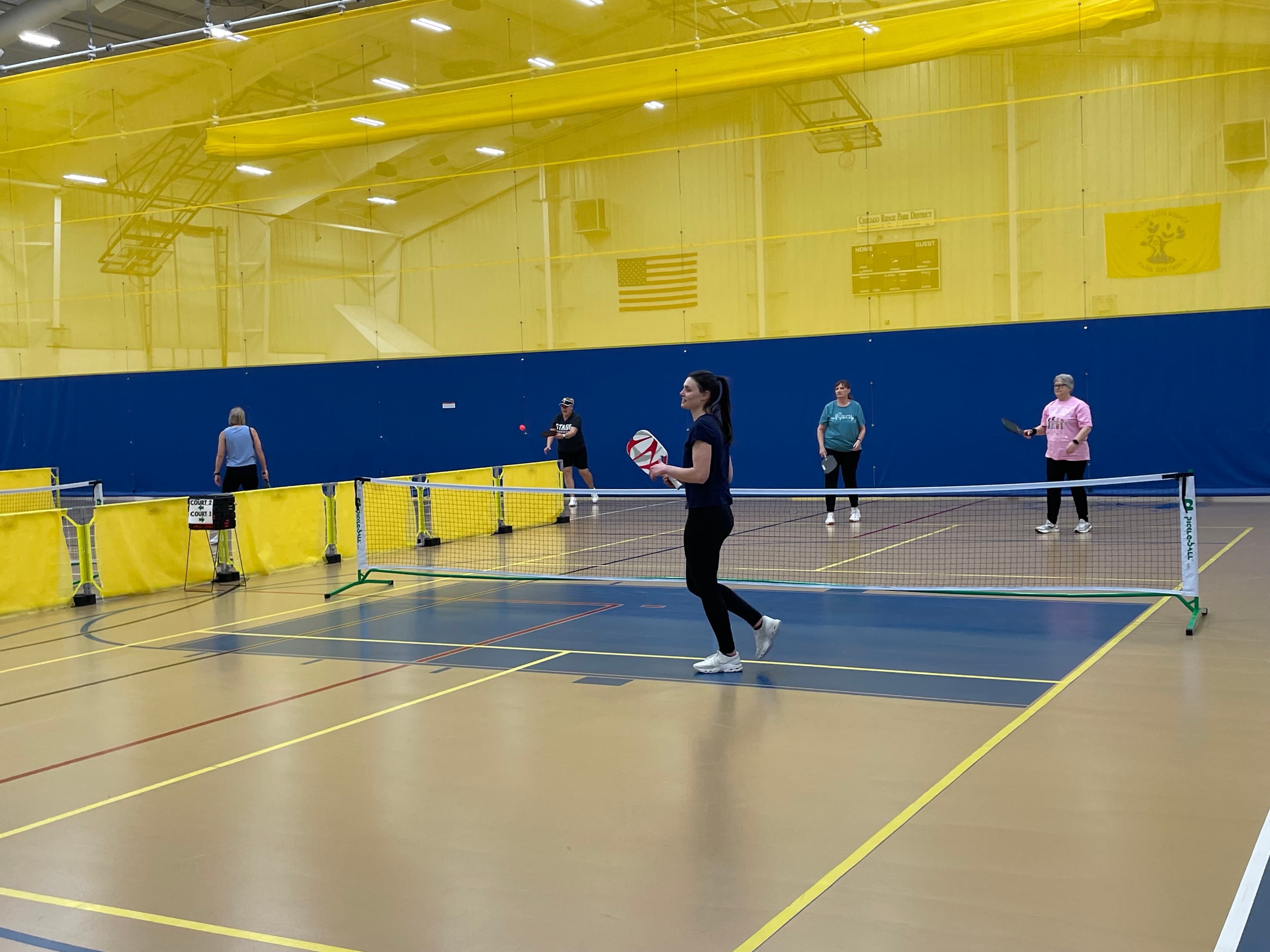 Chicago Ridge Park District - Frontier Fieldhouse pickleball courts