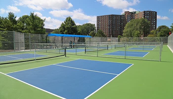 Wolfe Park pickleball courts