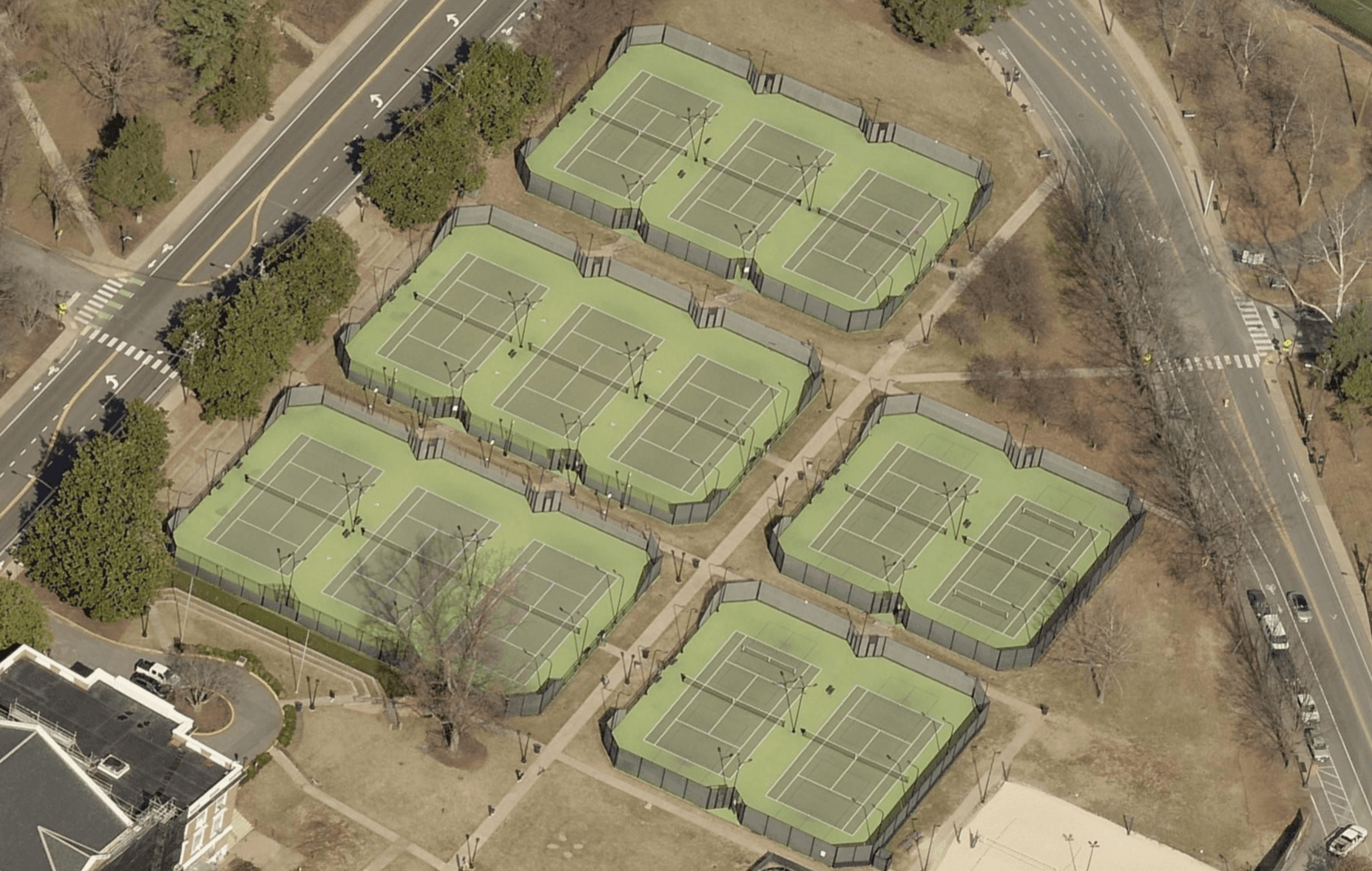 University of Virginia - Sheridan Snyder Tennis Center pickleball courts