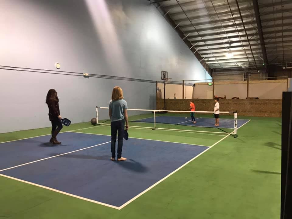 Redmond Gymnastics Academy pickleball courts