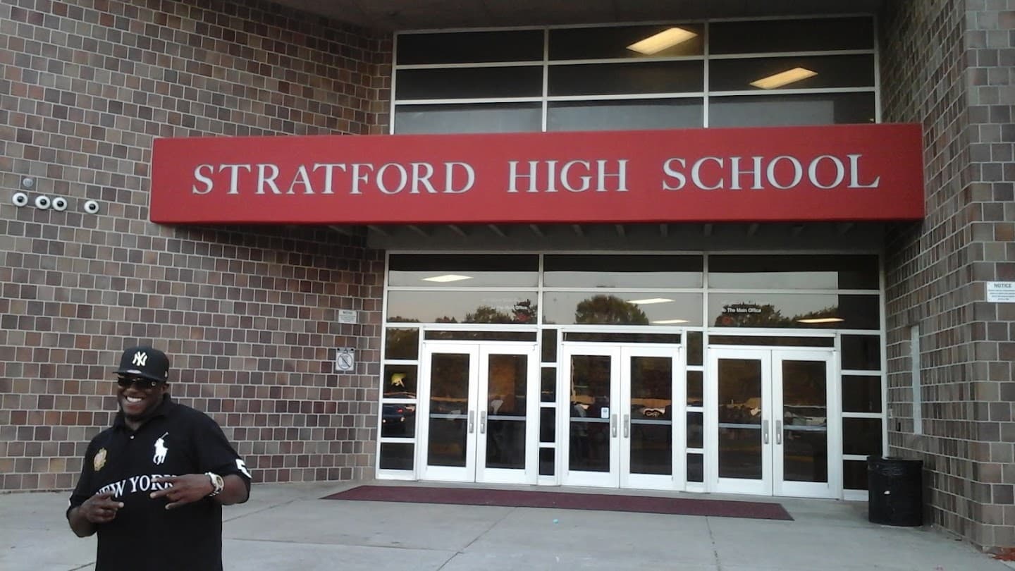 Stratford High School pickleball courts
