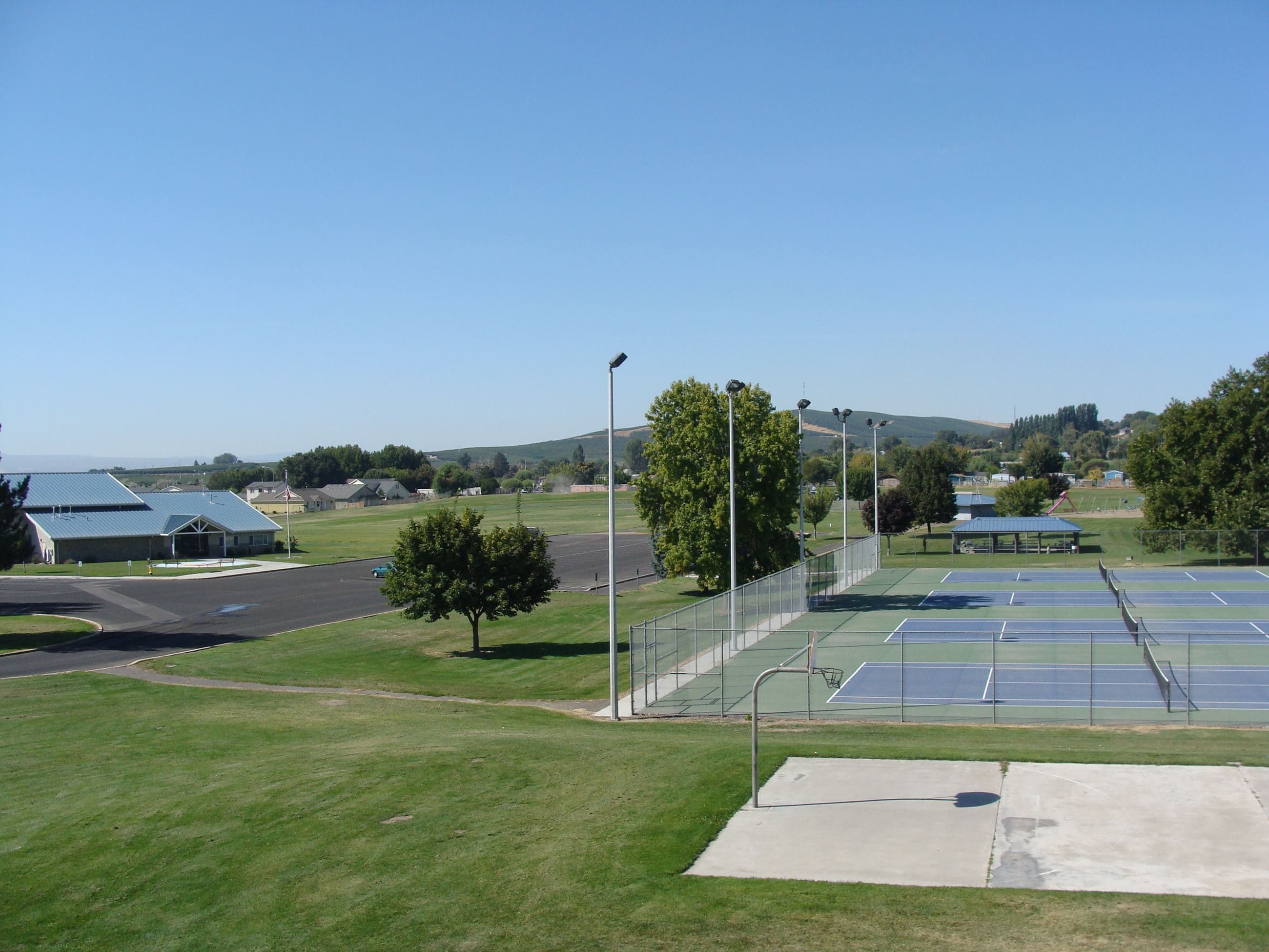 South Hill Park pickleball courts