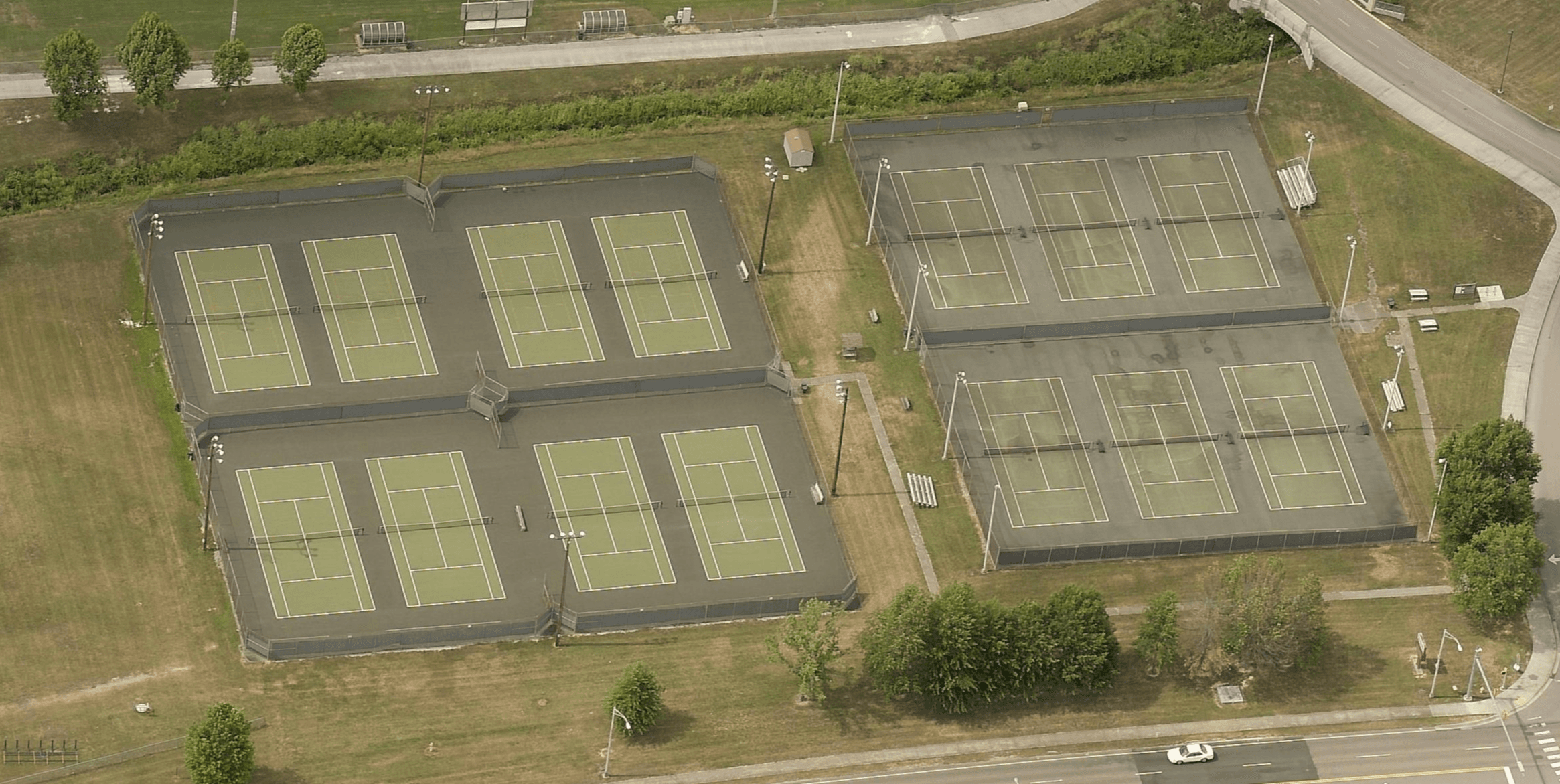 Oak Ridge High School Tennis Courts pickleball courts