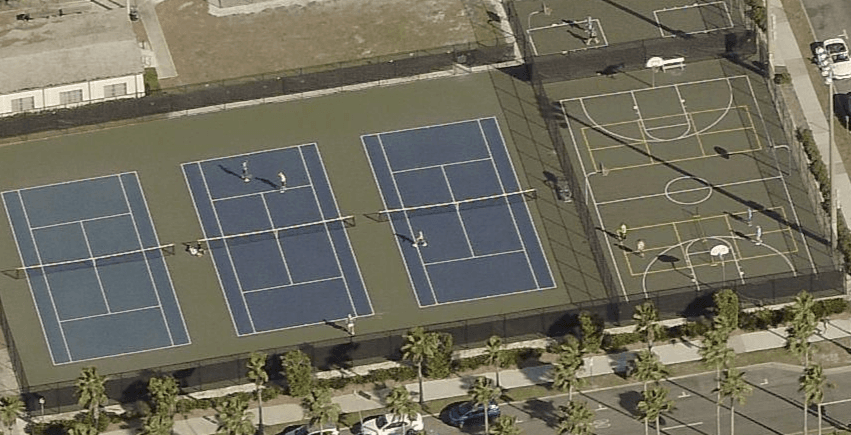 Hecksher Park pickleball courts