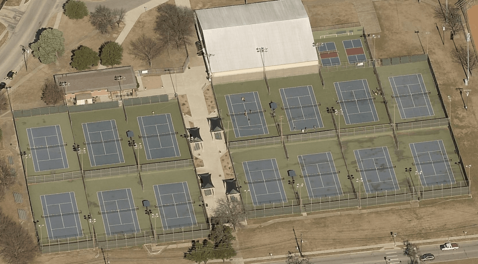 Mcleland Tennis Center pickleball courts