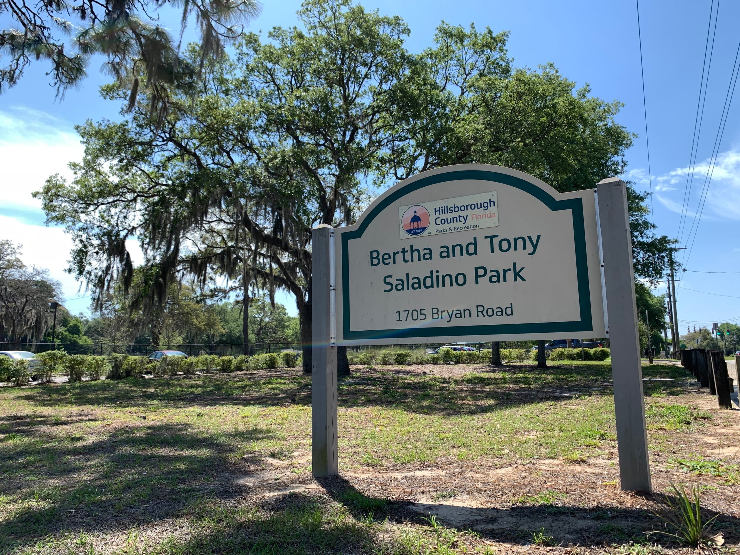 Bertha and Tony Saladino Park pickleball courts