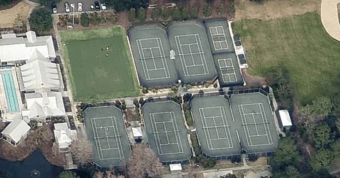 Spring Island Club pickleball courts
