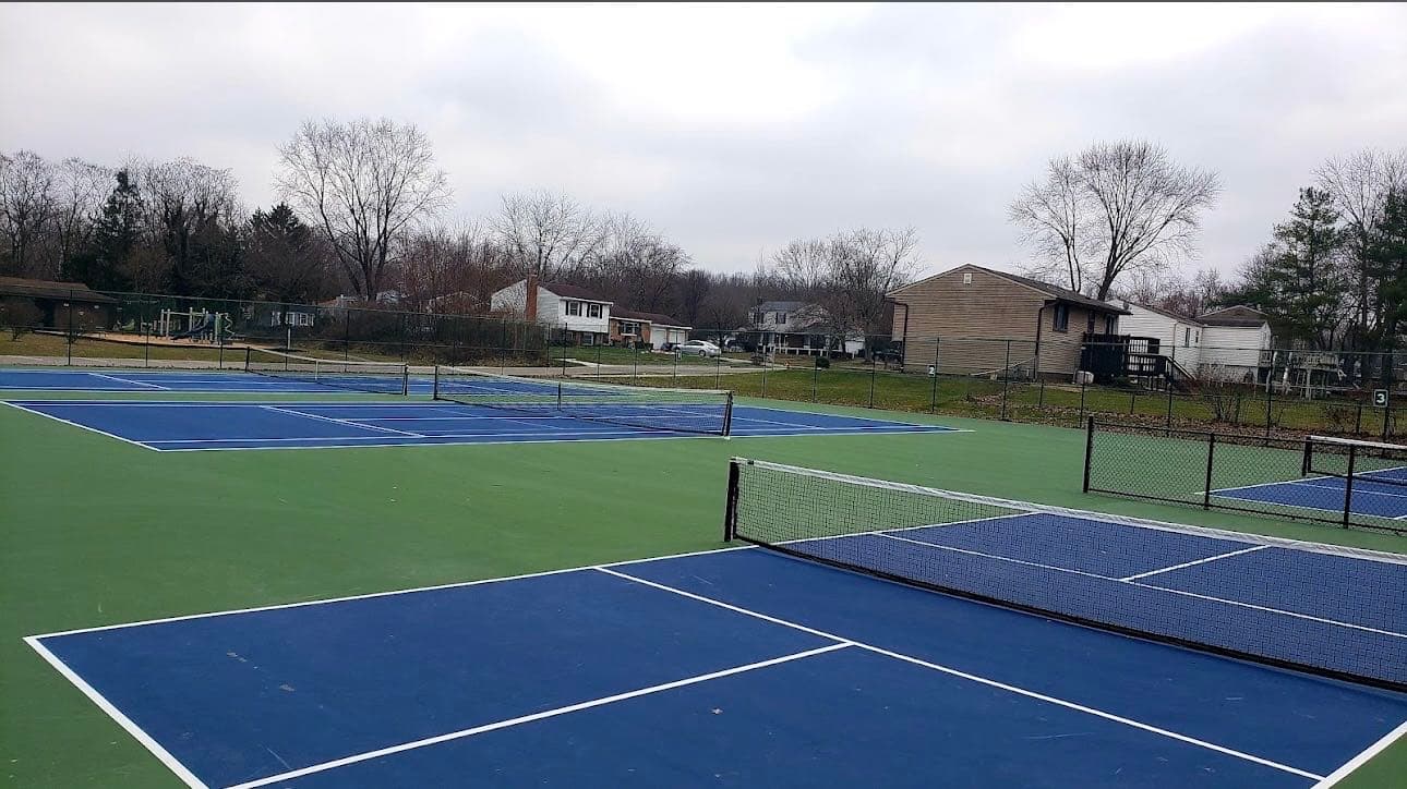 Sycamore Creek Park Outdoor Tennis Course pickleball courts