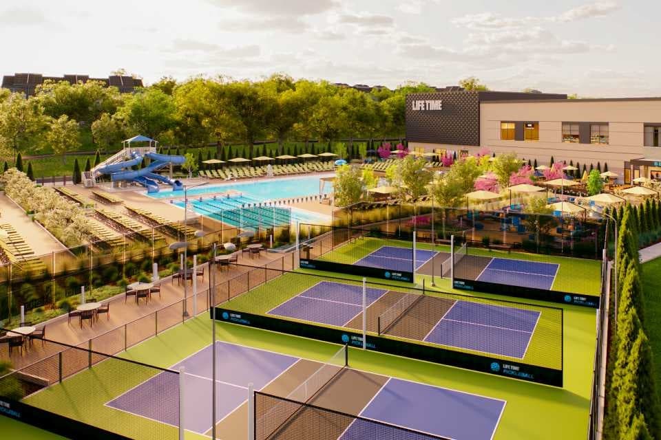 Life Time - Rosemount pickleball courts