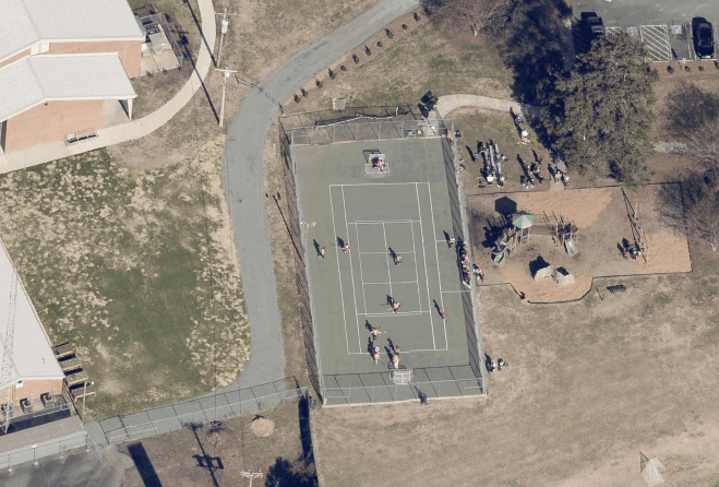 David B Waymer Recreation Center pickleball courts