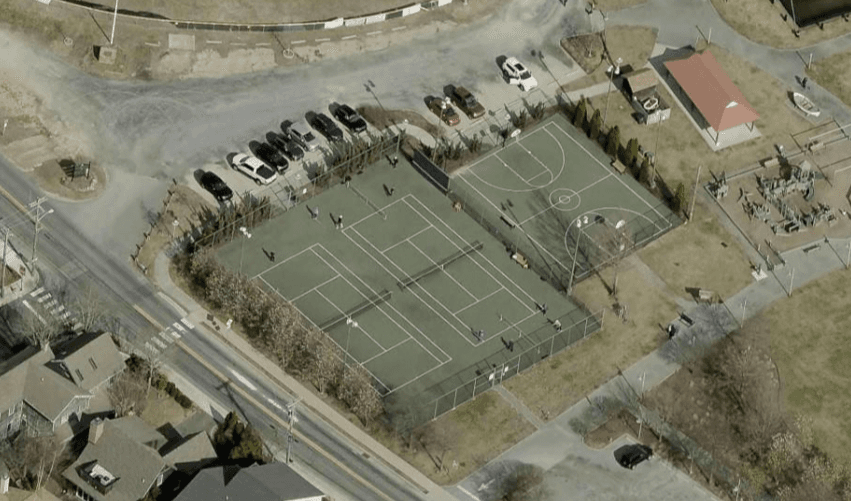 Lewes CanalFront Park Pickleball Courts pickleball courts