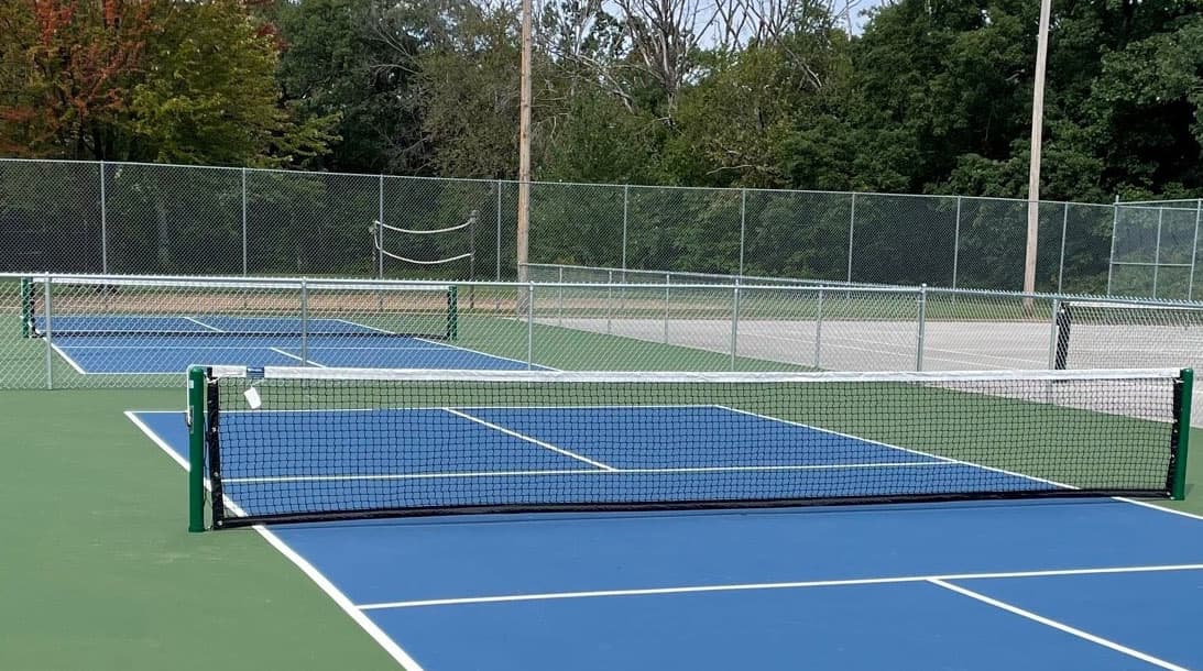 Mitchell Park pickleball courts