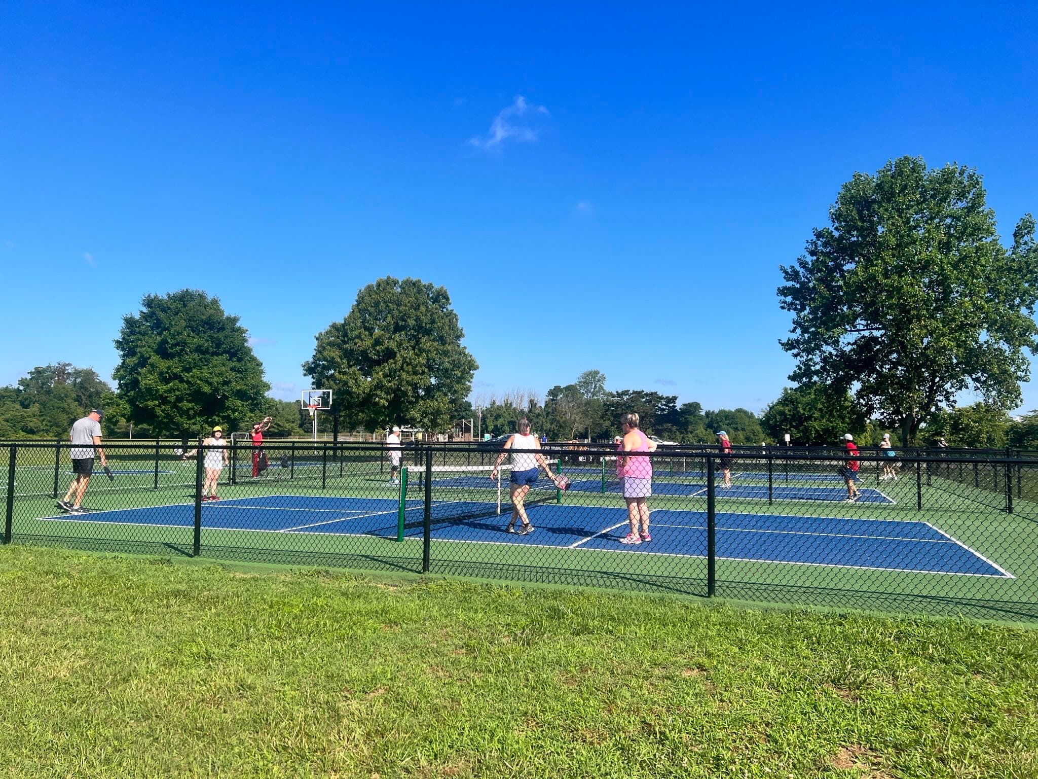 Roundtop Park pickleball courts