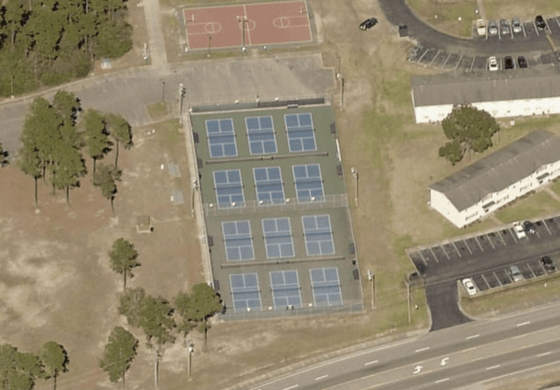Popp's Ferry Recreational Area pickleball courts