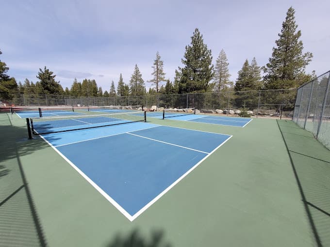 Tahoe Paradise Park pickleball courts