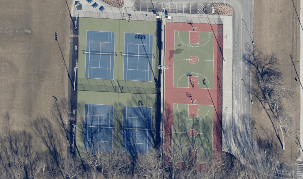 Barrington Middle School Outdoor Pickleball Courts pickleball courts