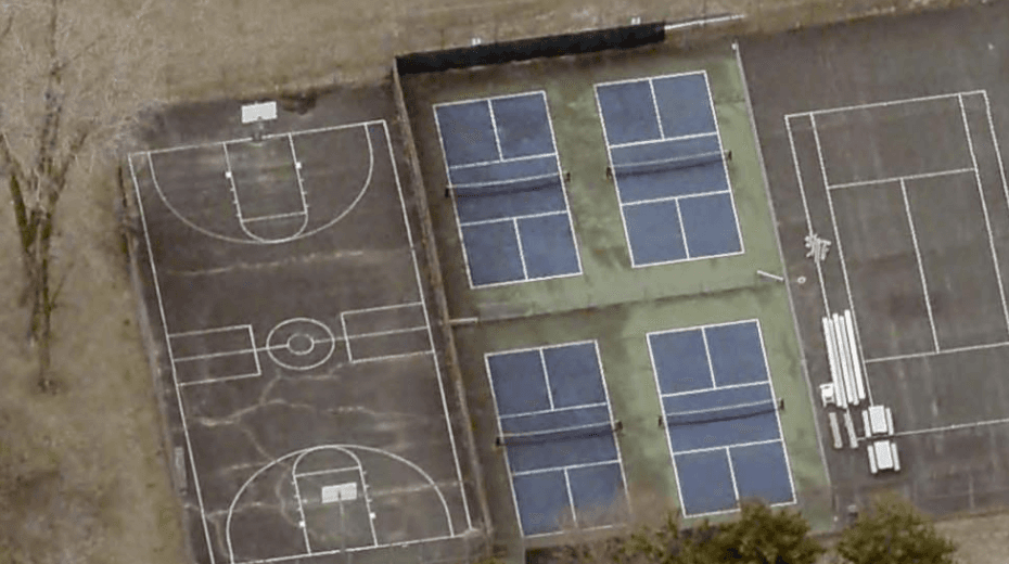 Sylvania YMCA/JCC pickleball courts
