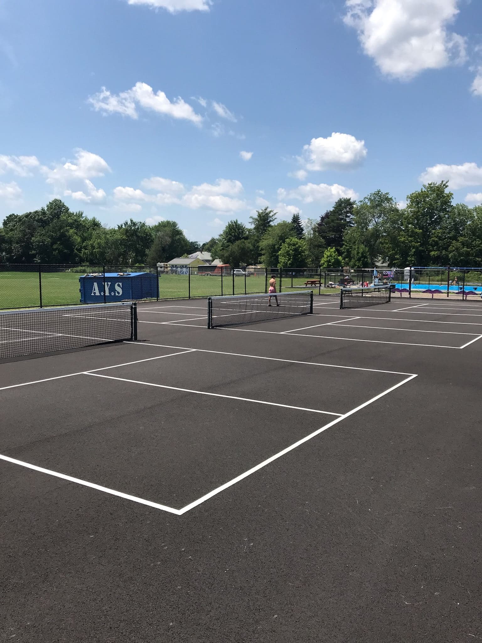 Tilda B Stone Pickleball Court pickleball courts