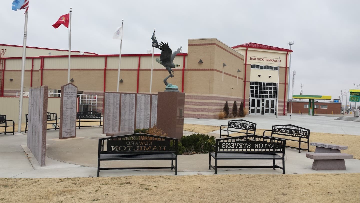 Shattuck High School pickleball courts