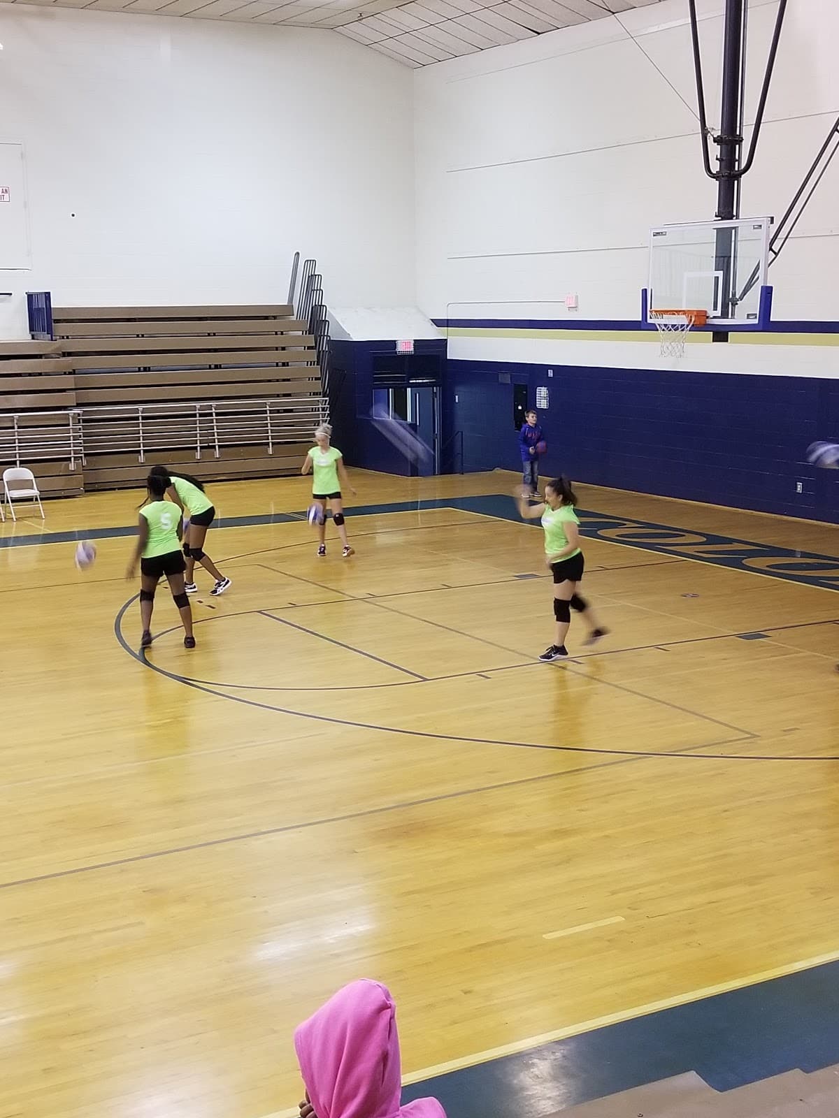 Old Cass High School pickleball courts