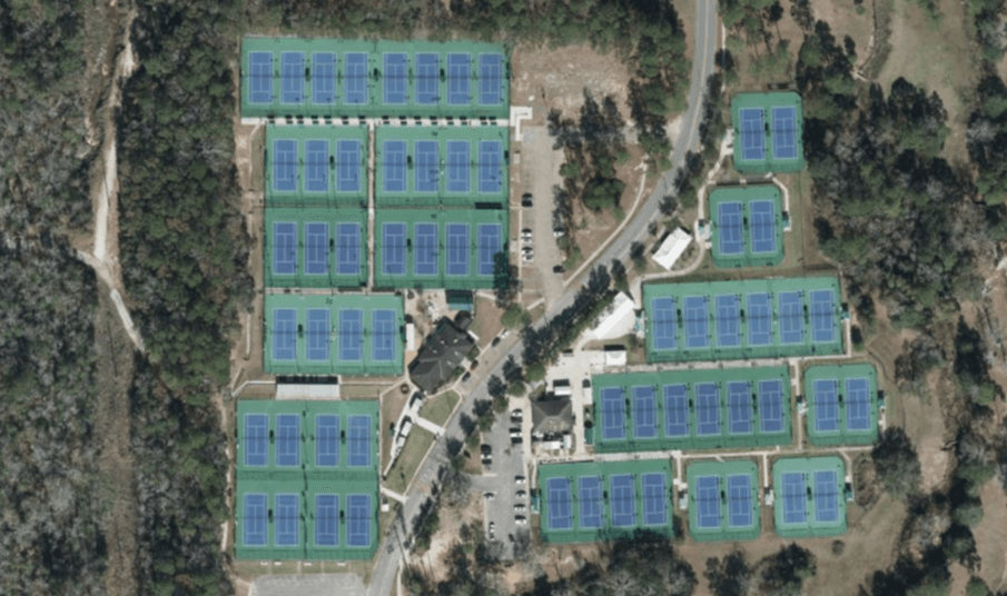 Copeland-Cox Tennis Center pickleball courts