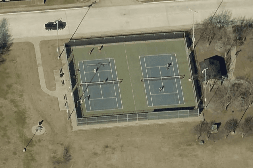 Reed Park pickleball courts