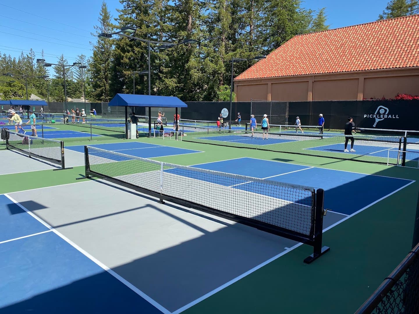 Bay Club Courtside pickleball courts