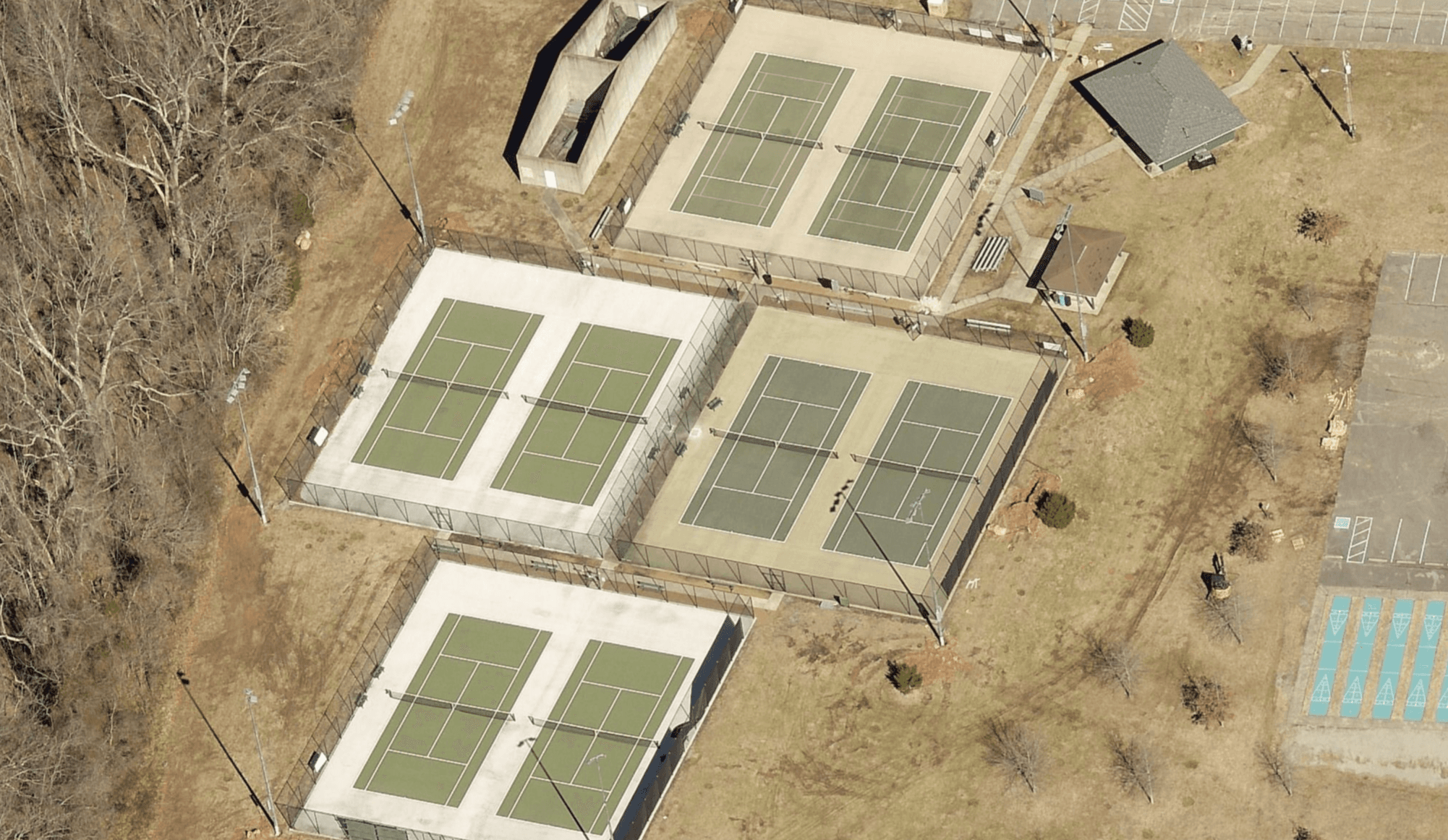 Swan Lake Tennis Complex pickleball courts