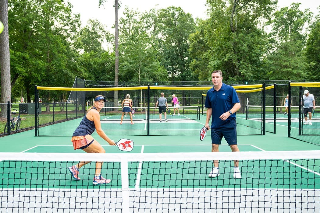 Two Rivers Country Club pickleball courts