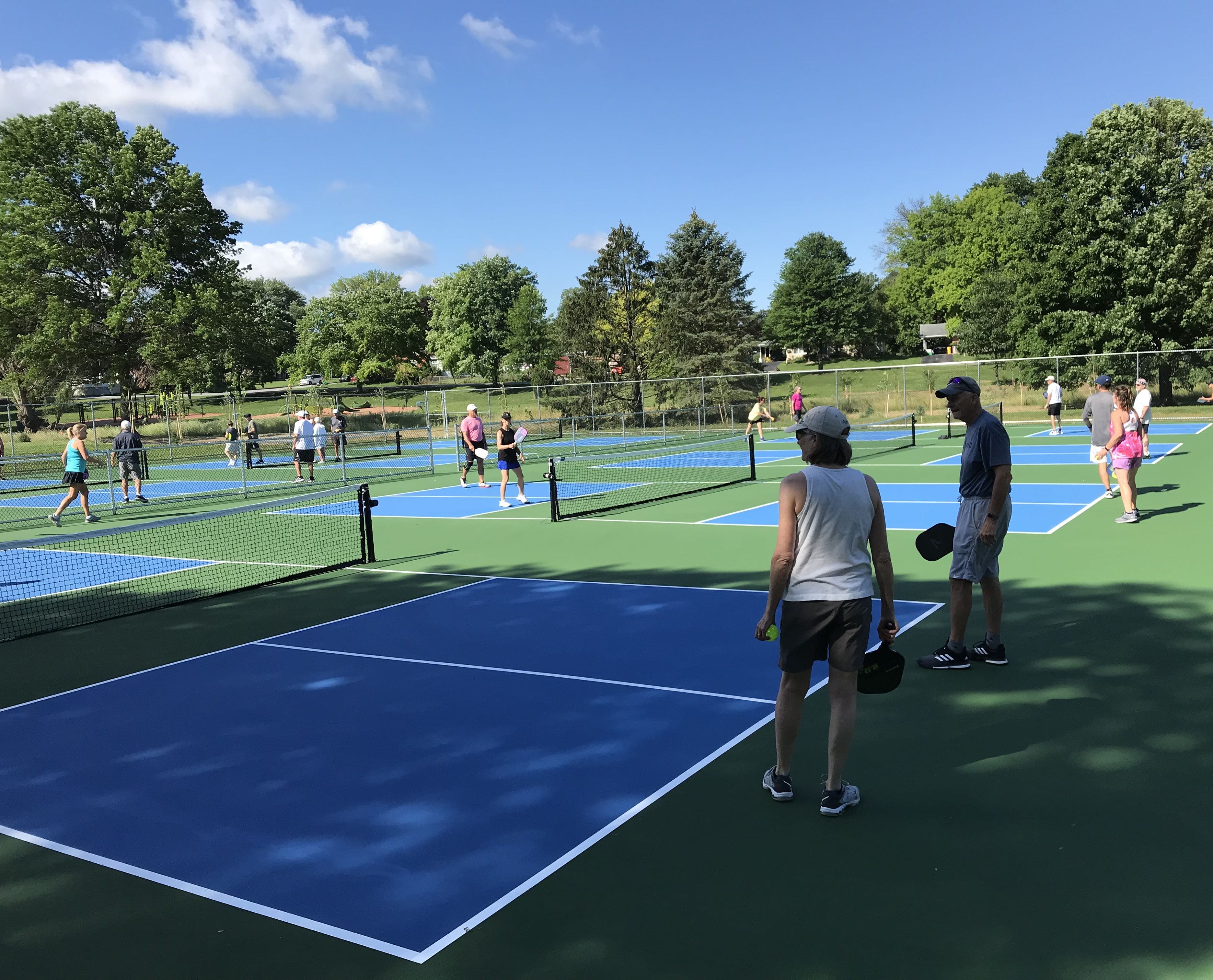 Springettsbury Park pickleball courts