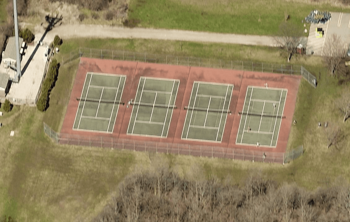 Johnston Park pickleball courts