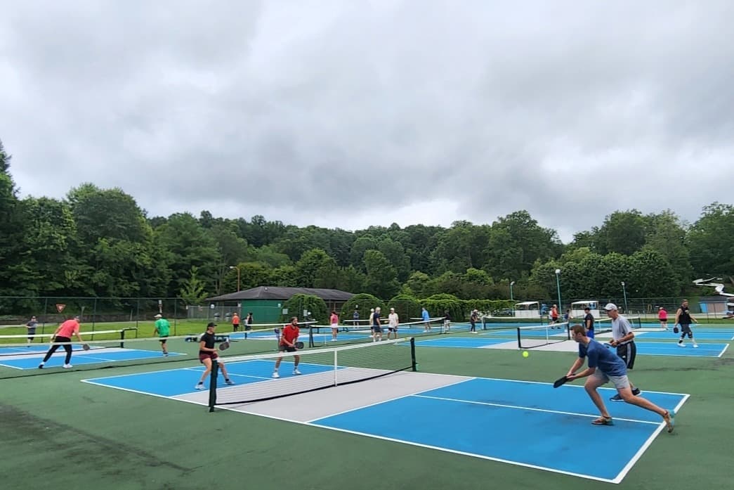 New River Park pickleball courts