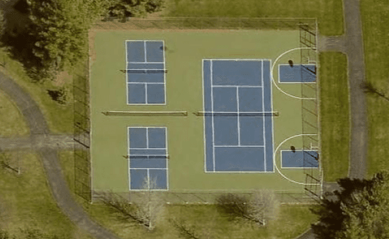 Big Rock Park District pickleball courts