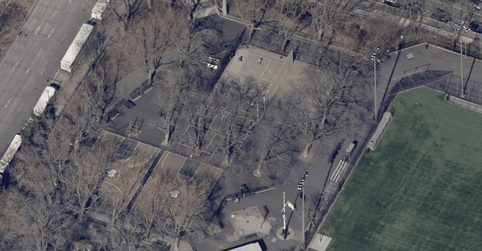 DeWitt Clinton Park pickleball courts
