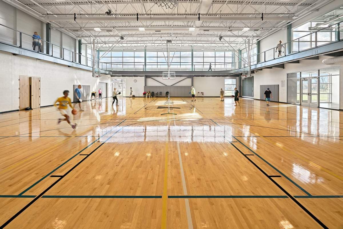 Lockport YMCA pickleball courts