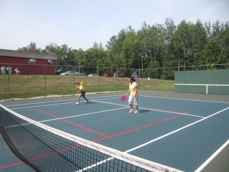 G.B. White Building pickleball courts