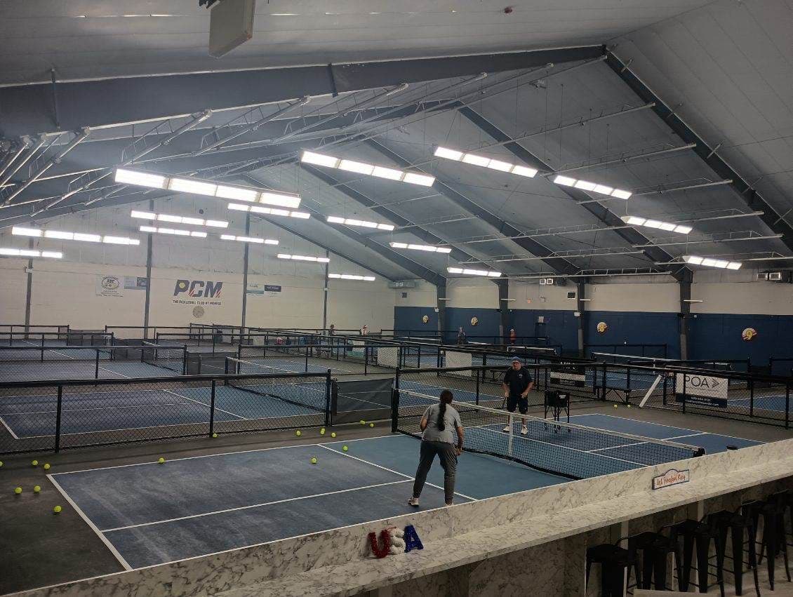 The Pickleball Club at Monroe pickleball courts
