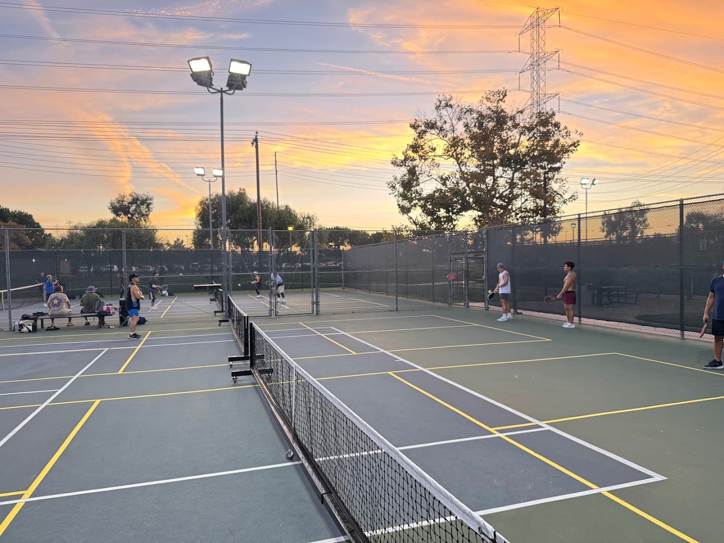 Liberty Park pickleball courts