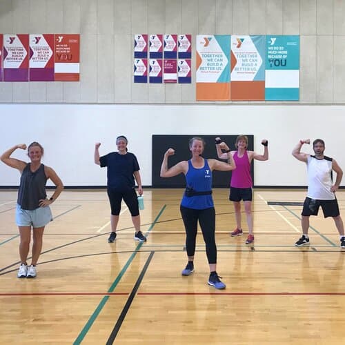 Harrison County YMCA pickleball courts